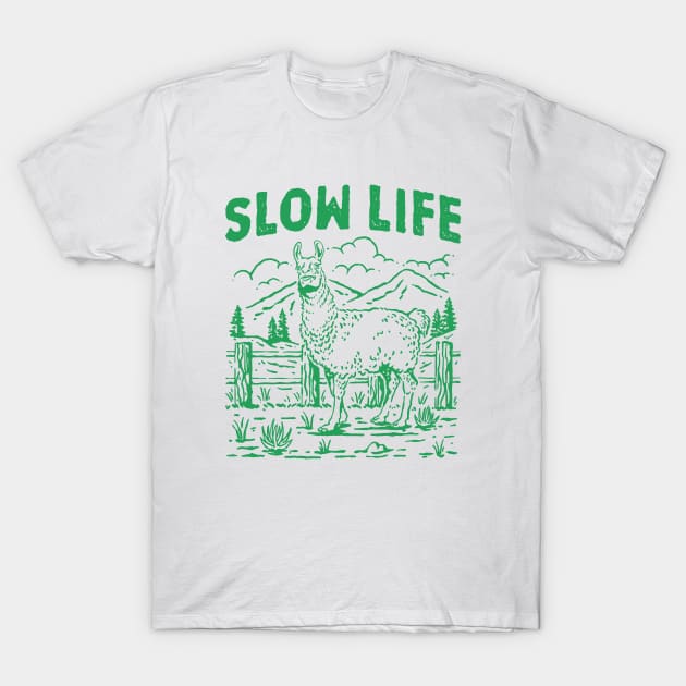 Slow Life T-Shirt by AlexStudio